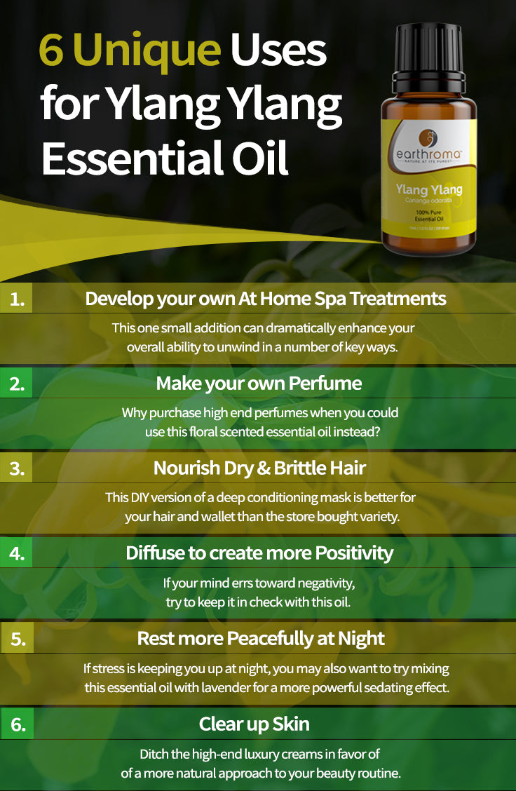 6 Unique Uses for Ylang Ylang Essential Oil