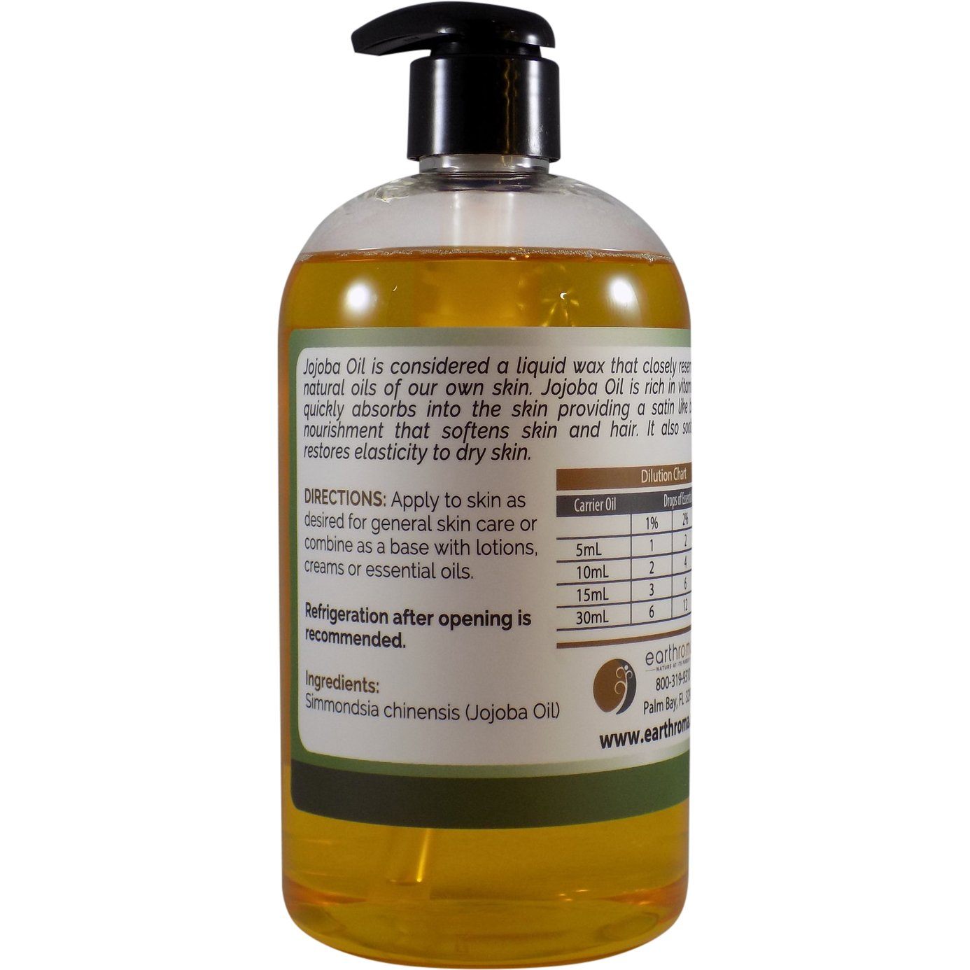 Jojoba Carrier Oil (Golden) | Earthroma Oils